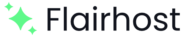 Flair Host advertisement banner